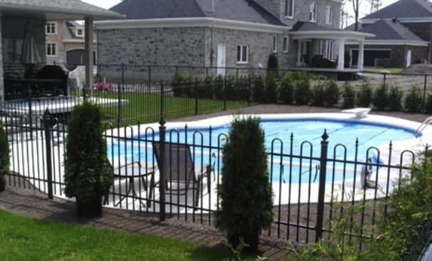 Image of Wrought Iron Fence in Kanata