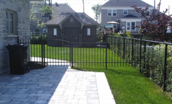 Image of Iron Fence & Gate in Barhaven